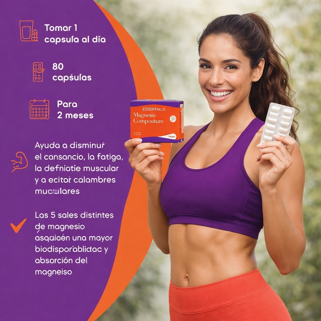 Magnesio Essentialis- Más energia cada día para seguir a tu ritmo