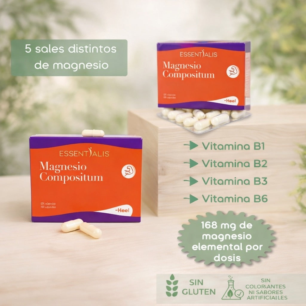 Magnesio Essentialis- Más energia cada día para seguir a tu ritmo