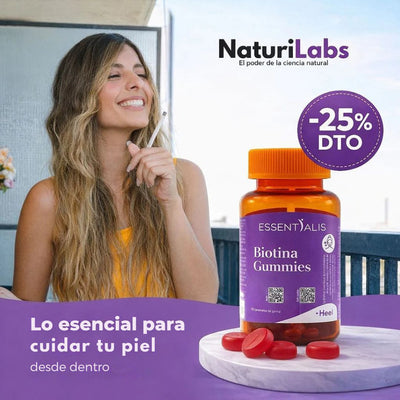 Biotina Gummies – Piel Sana y Luminosa -