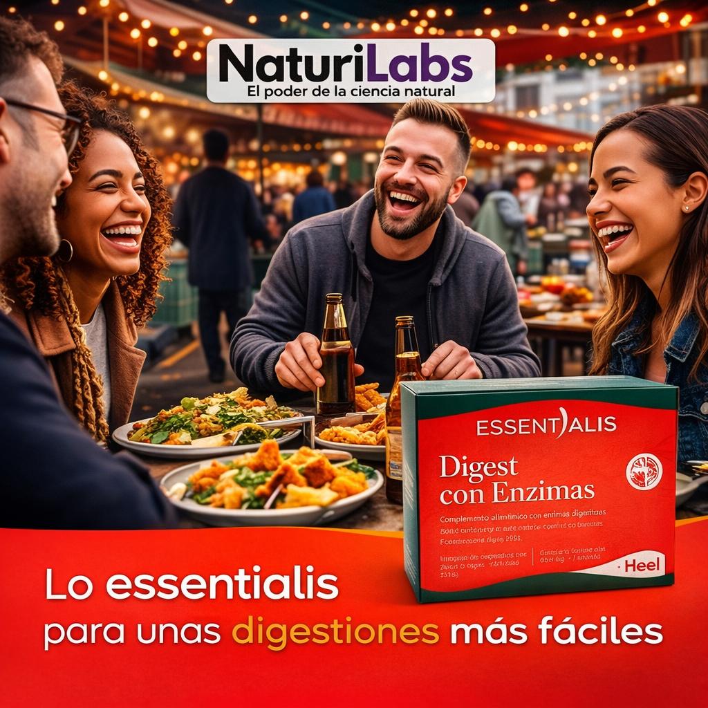 Digest con Enzimas - Disfruta de tus comidas sin malestar
