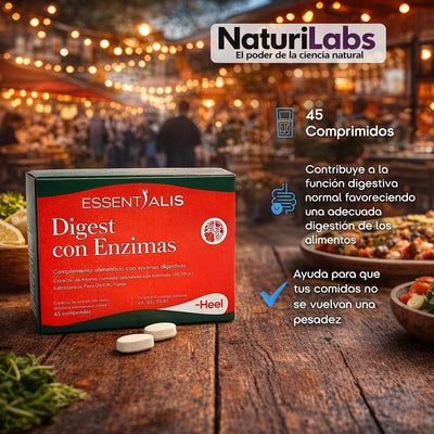 Digest con Enzimas - Disfruta de tus comidas sin malestar
