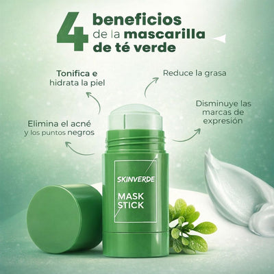 MASCARILLA EXFOLIANTE DE TÉ VERDE - SKINVERDE