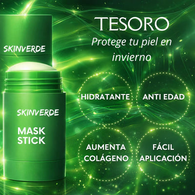 MASCARILLA EXFOLIANTE DE TÉ VERDE - SKINVERDE